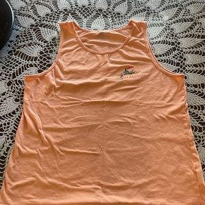 ONeil standard fit orange tank top sz. Large